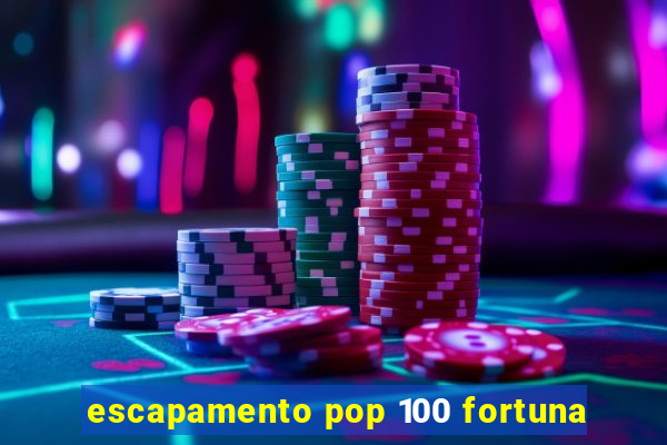 escapamento pop 100 fortuna