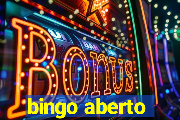 bingo aberto