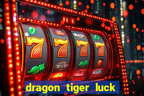 dragon tiger luck demo pg slot