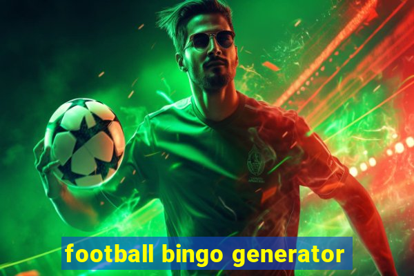 football bingo generator