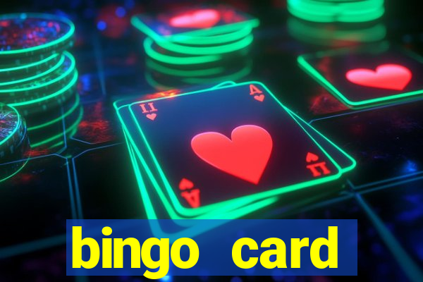 bingo card generator with pictures