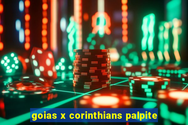 goias x corinthians palpite