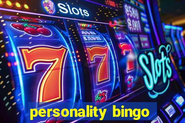 personality bingo