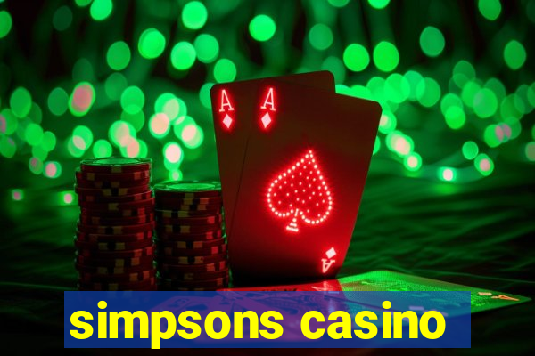 simpsons casino