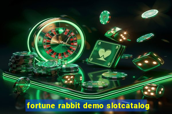 fortune rabbit demo slotcatalog