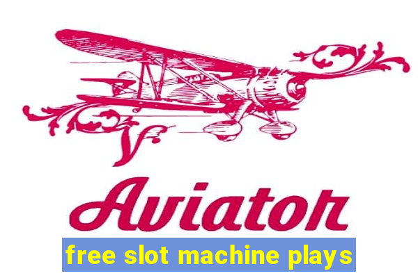 free slot machine plays