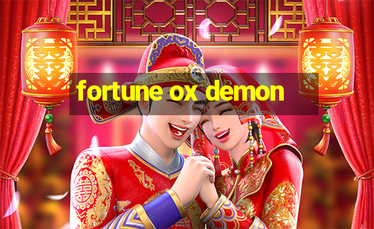 fortune ox demon