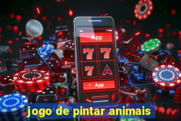 jogo de pintar animais