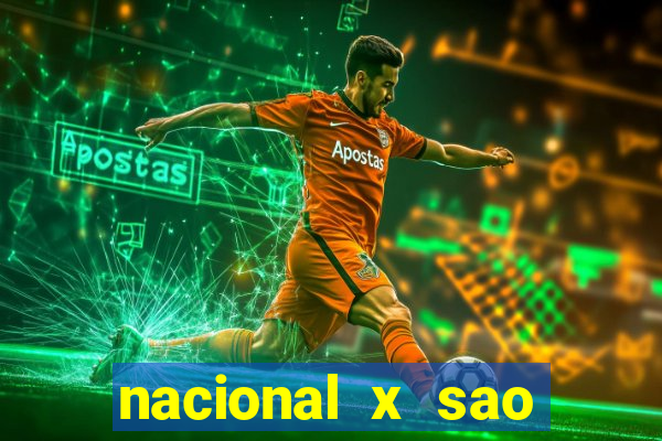 nacional x sao paulo palpites