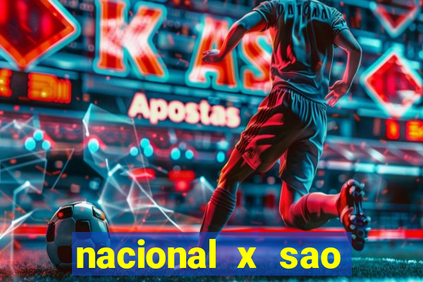 nacional x sao paulo palpites