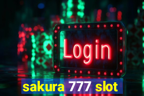 sakura 777 slot