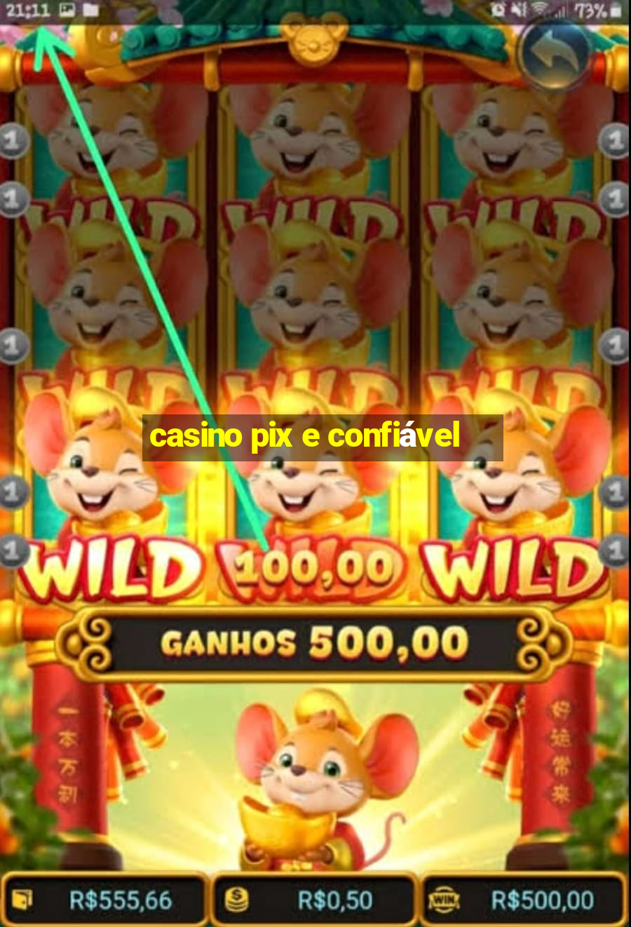 casino pix e confiável