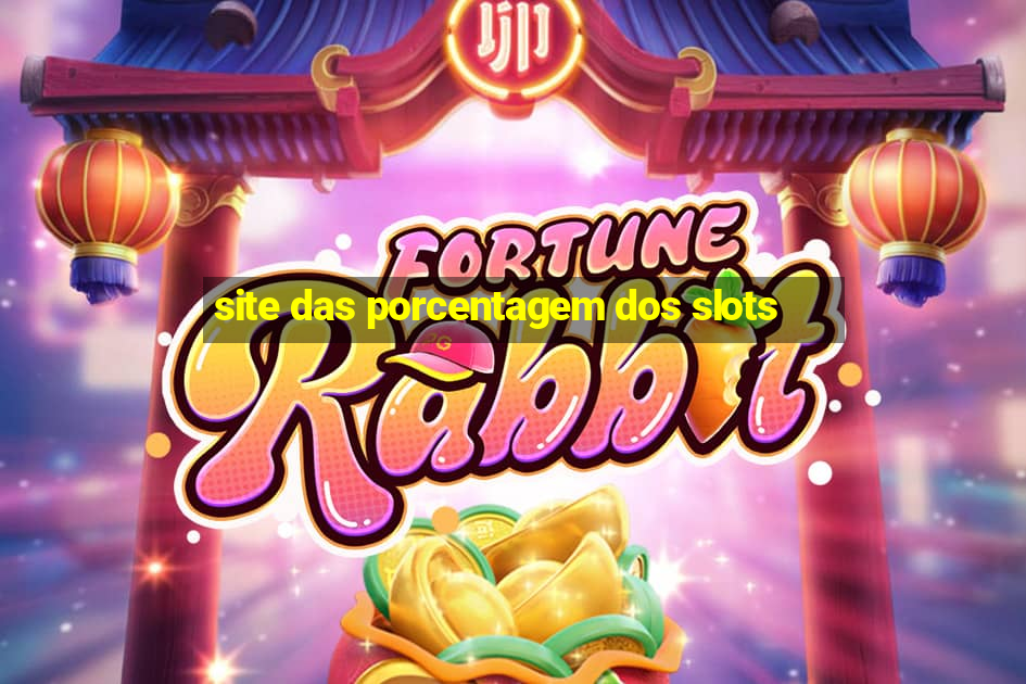 site das porcentagem dos slots