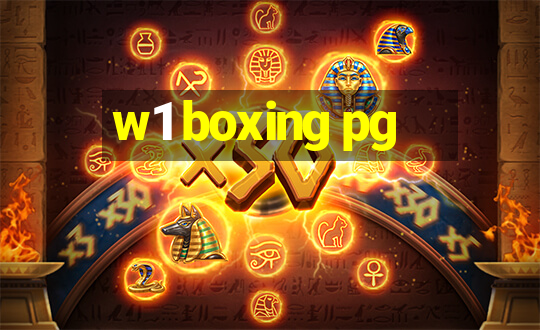 w1 boxing pg