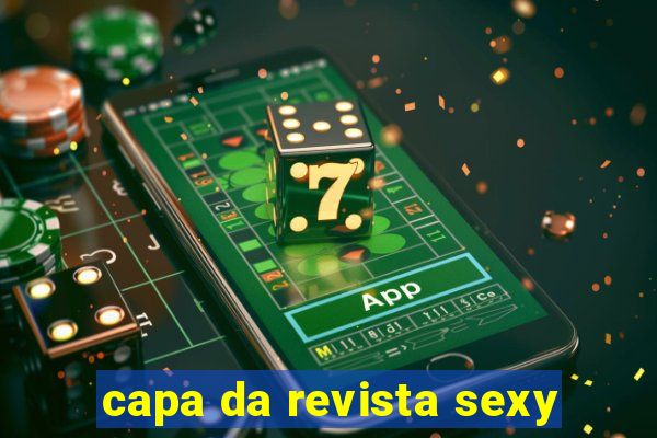 capa da revista sexy