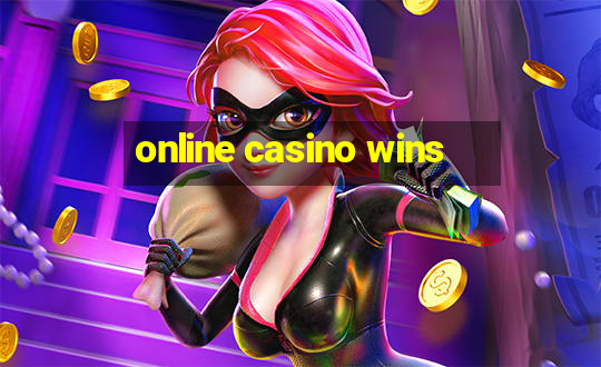 online casino wins