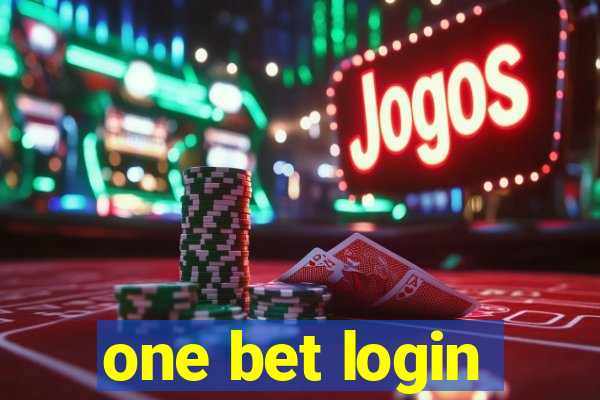 one bet login