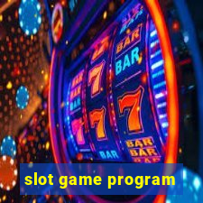 slot game program