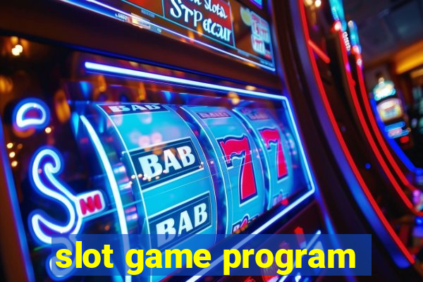 slot game program