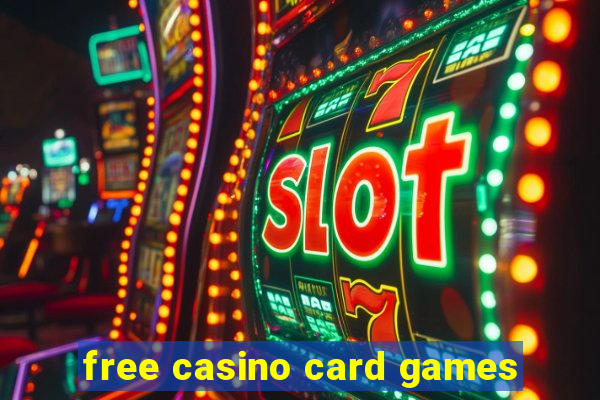 free casino card games