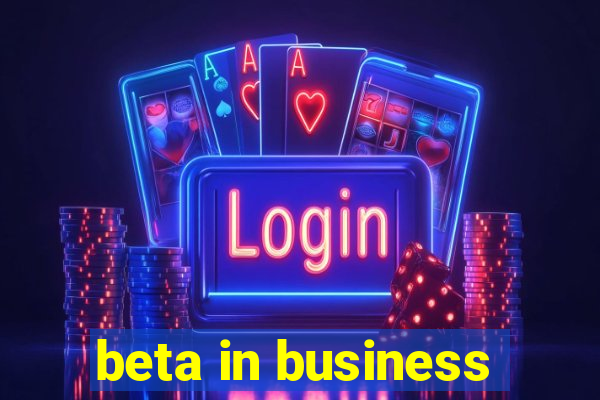 beta in business