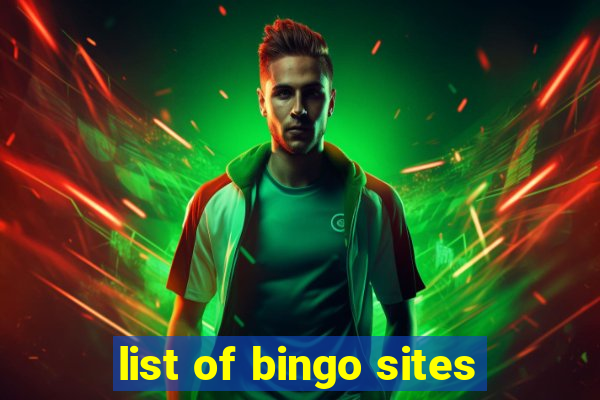 list of bingo sites