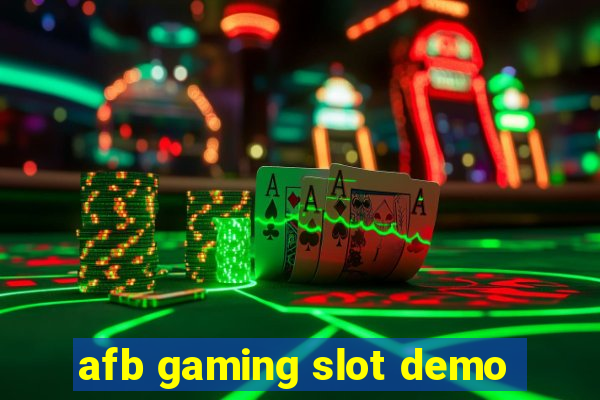 afb gaming slot demo