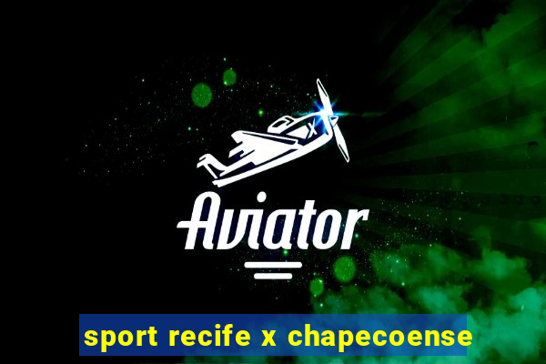 sport recife x chapecoense