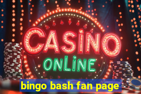 bingo bash fan page