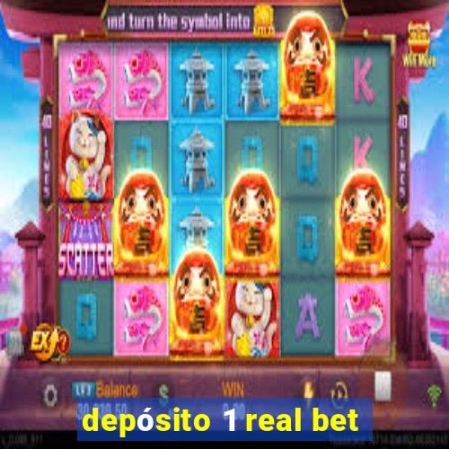 depósito 1 real bet