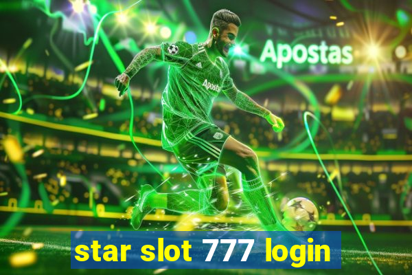 star slot 777 login