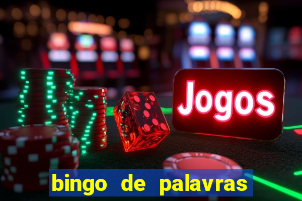 bingo de palavras como fazer