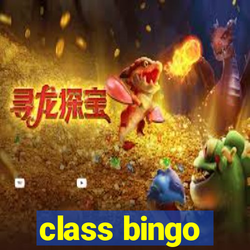 class bingo