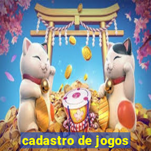 cadastro de jogos