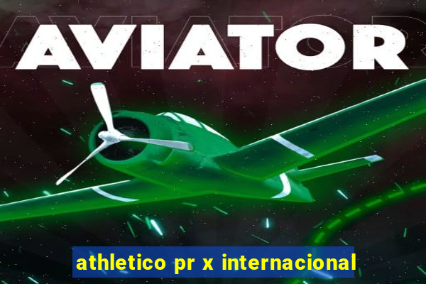 athletico pr x internacional