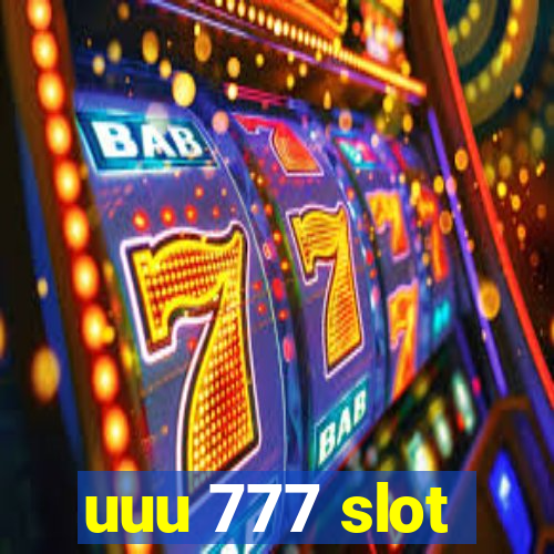 uuu 777 slot