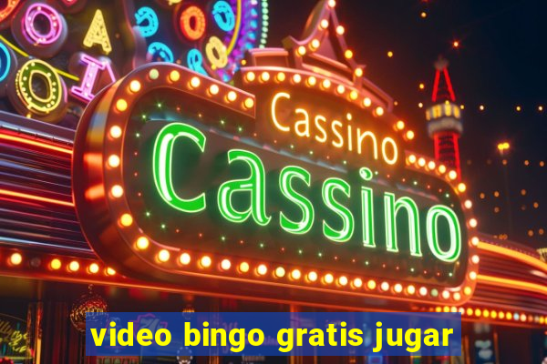 video bingo gratis jugar