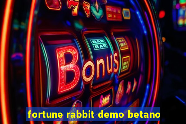 fortune rabbit demo betano