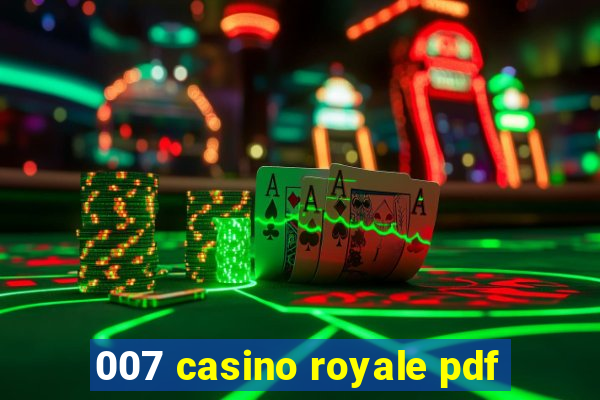 007 casino royale pdf