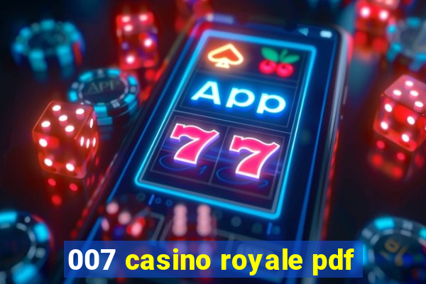 007 casino royale pdf