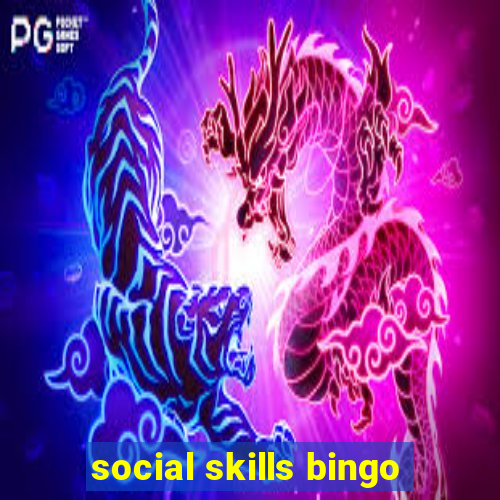 social skills bingo