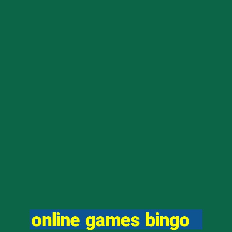 online games bingo