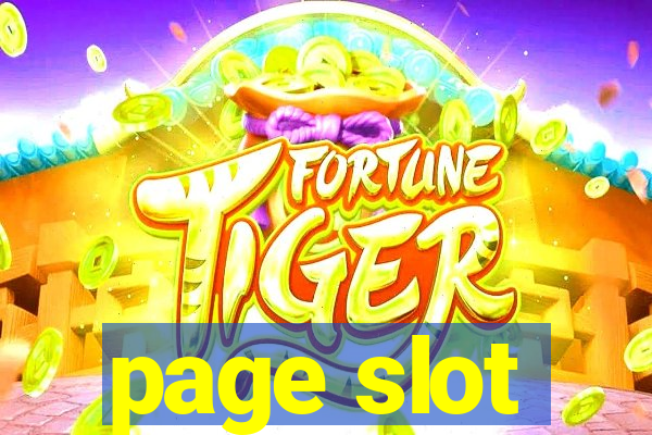 page slot