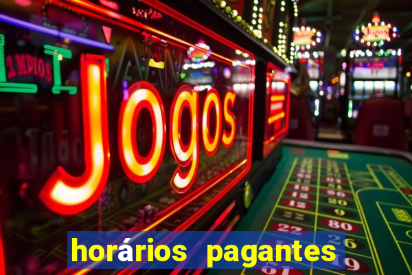 horários pagantes fortune tiger madrugada