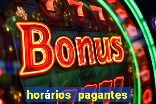 horários pagantes fortune tiger madrugada