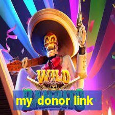 my donor link