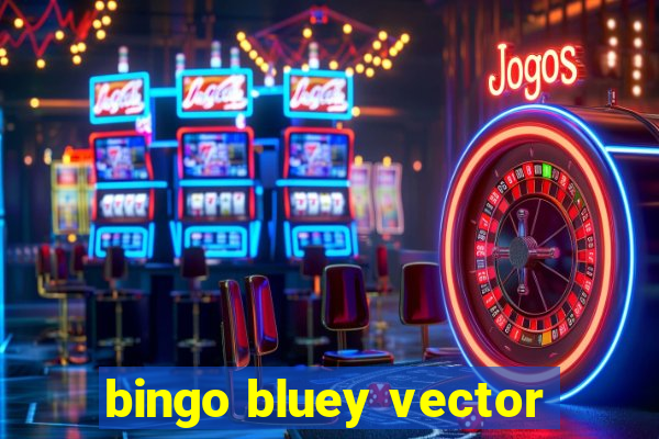 bingo bluey vector