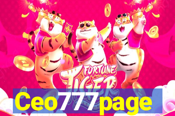 Ceo777page