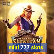 mini 777 slots