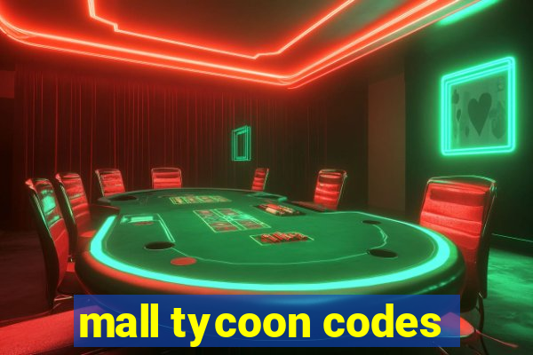 mall tycoon codes